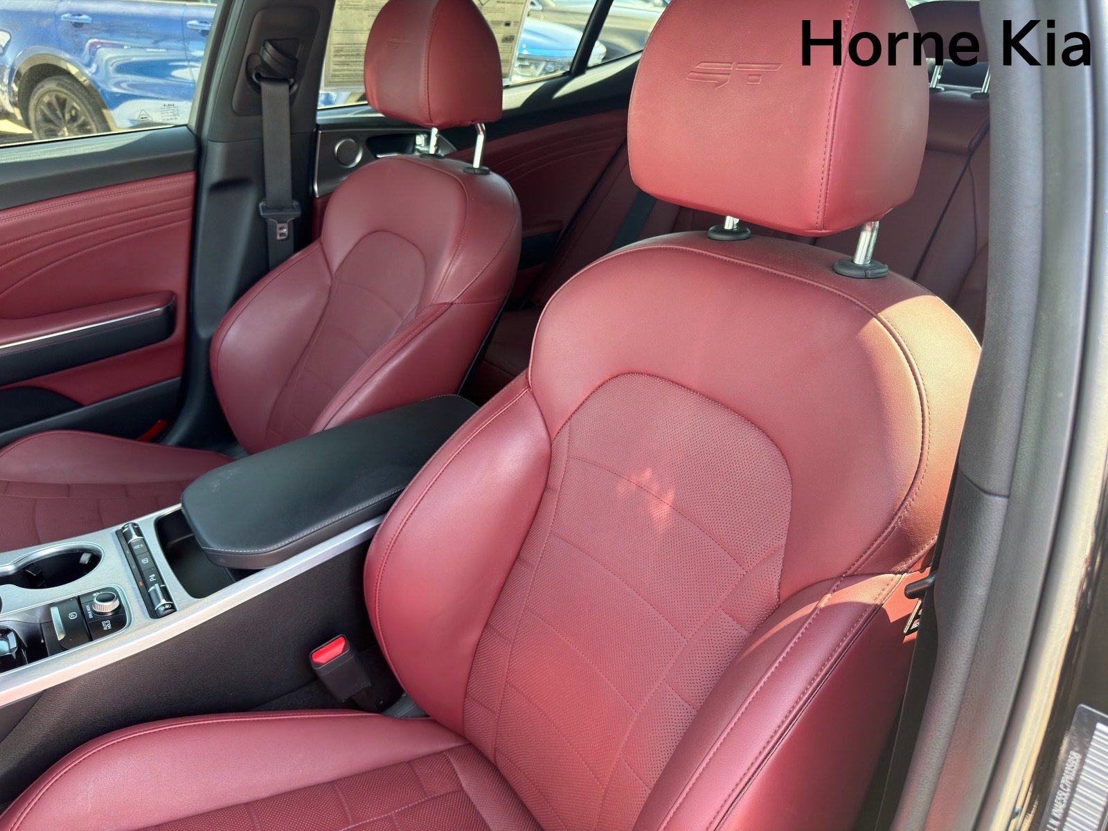 Certified 2023 Kia Stinger GT2 w/ Red Interior Color Package RWD image 10