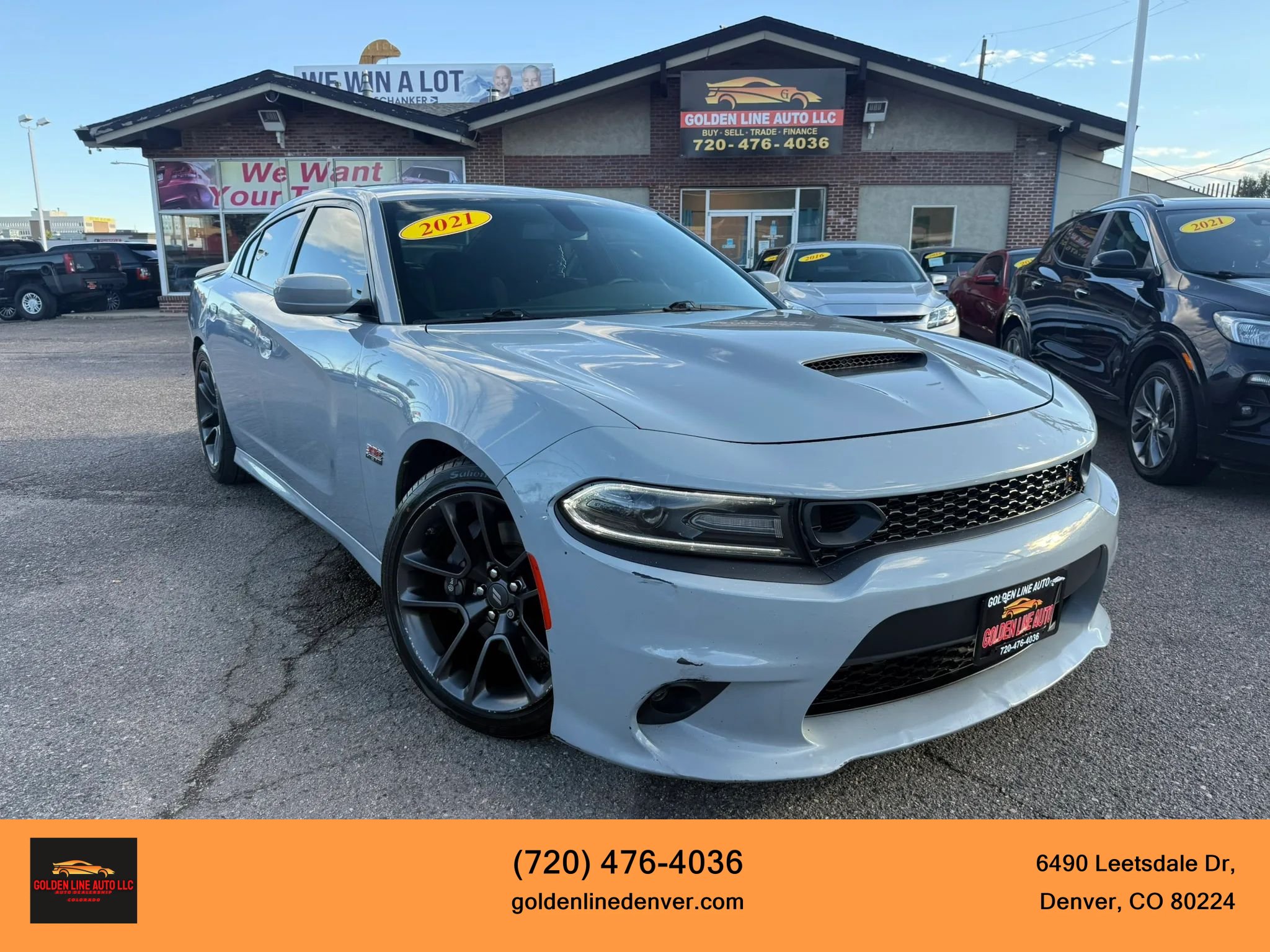 Used 2021 Dodge Charger Scat Pack RWD image 1