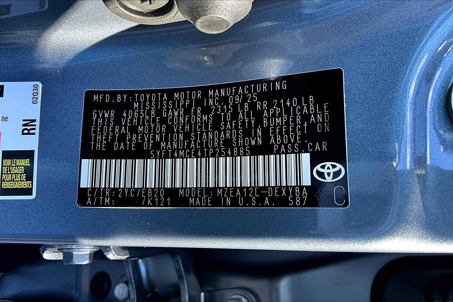 New 2026 Toyota Corolla XSE image 18