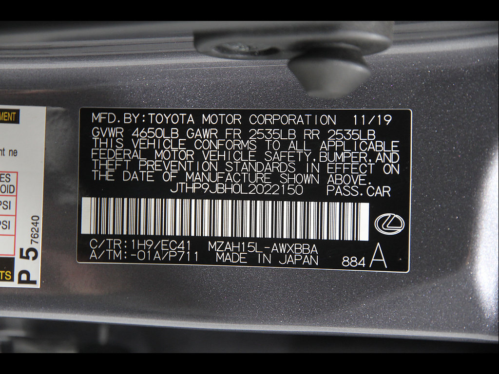 Certified 2020 Lexus UX 250h w/ Premium Package AWD/4WD image 23