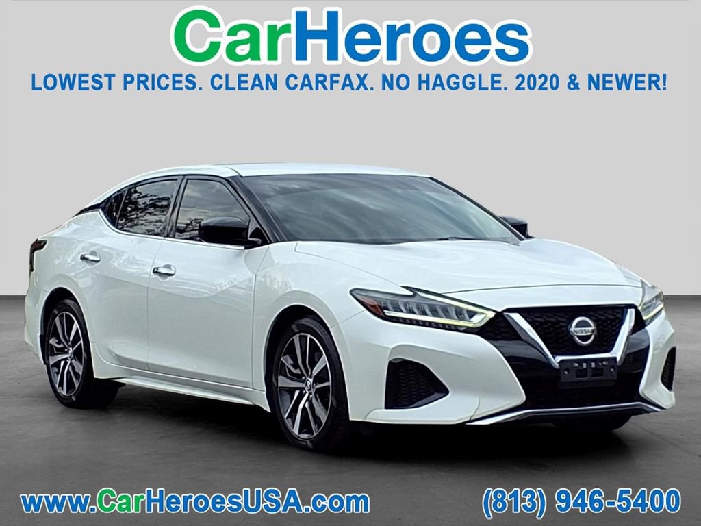 Used 2019 Nissan Maxima 3.5 S w/ Floor Mat Group FWD image 1