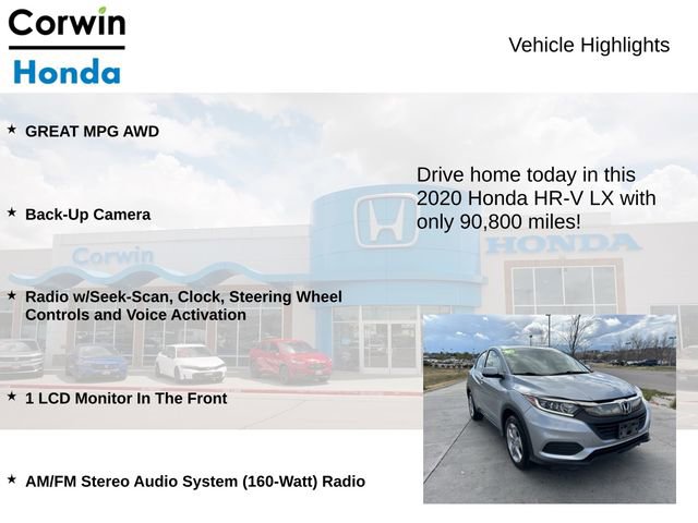 Used 2020 Honda HR-V LX image 6
