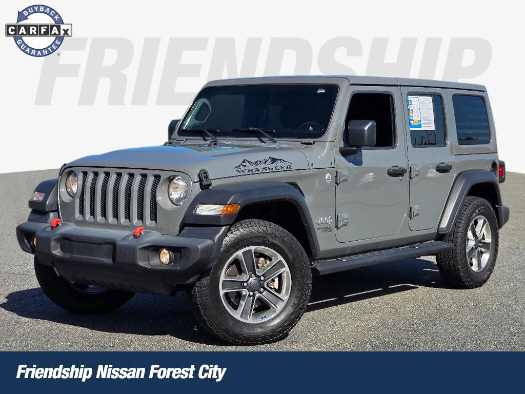 Used 2020 Jeep Wrangler Unlimited Sport image 1