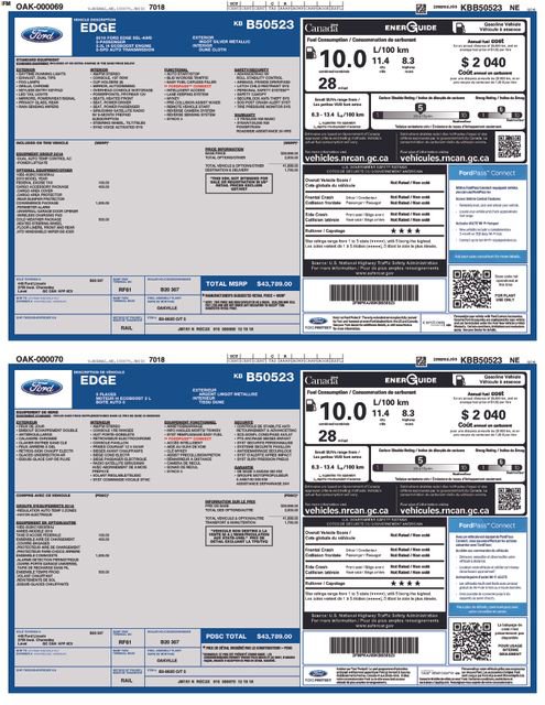Certified 2019 Ford Edge SEL w/ Convenience Package image 34