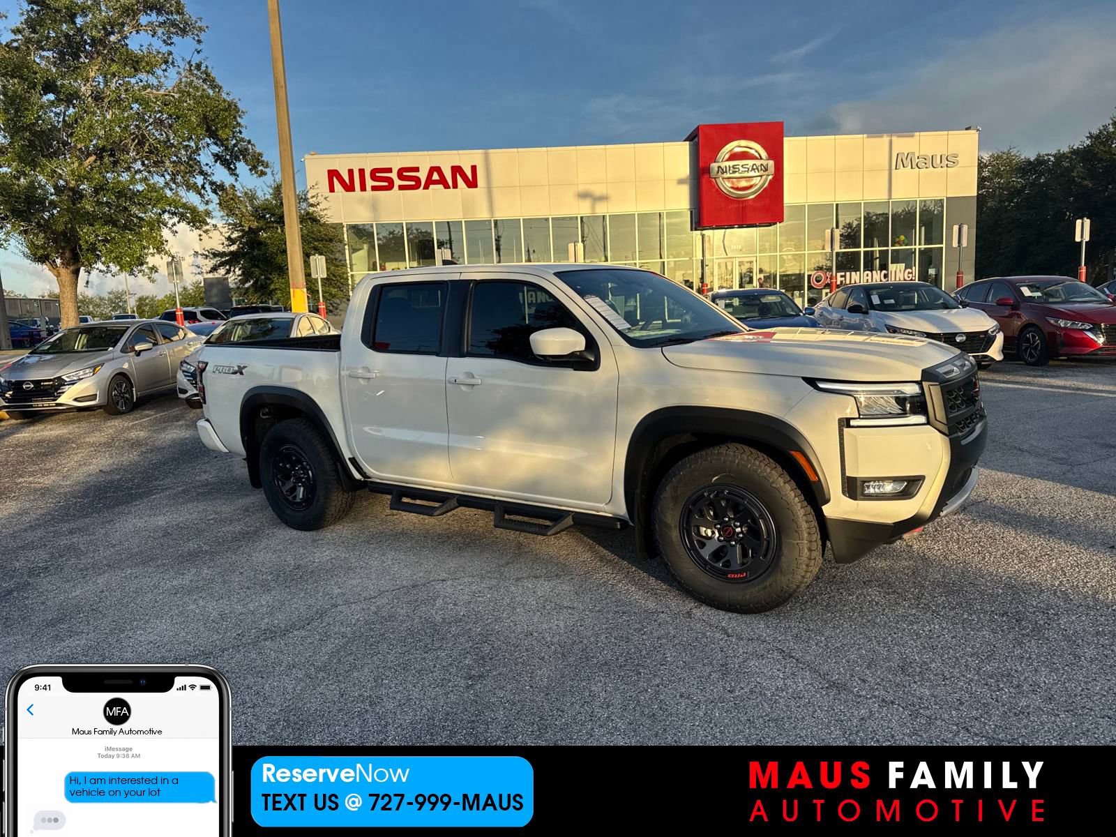 New 2025 Nissan Frontier Pro-X w/ Pro Premium Package