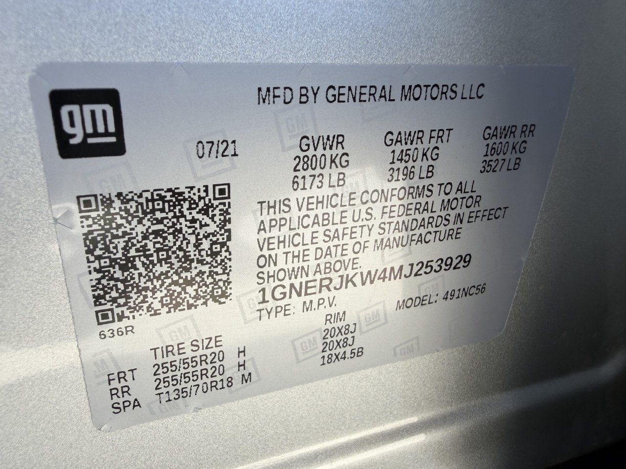 Used 2021 Chevrolet Traverse RS FWD image 30