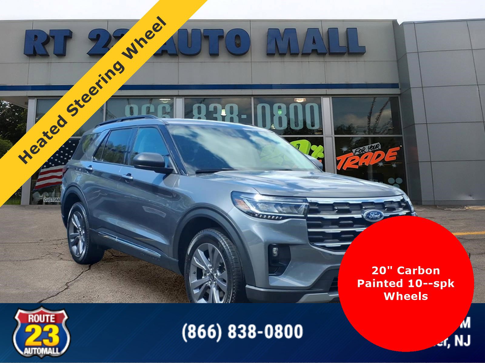 Certified 2025 Ford Explorer Active w/ Active Comfort Package AWD/4WD image 1