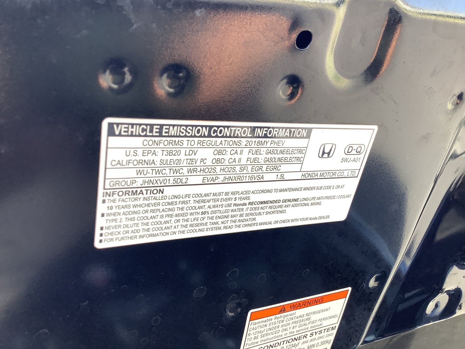 Used 2018 Honda Clarity Plug-In Hybrid image 17