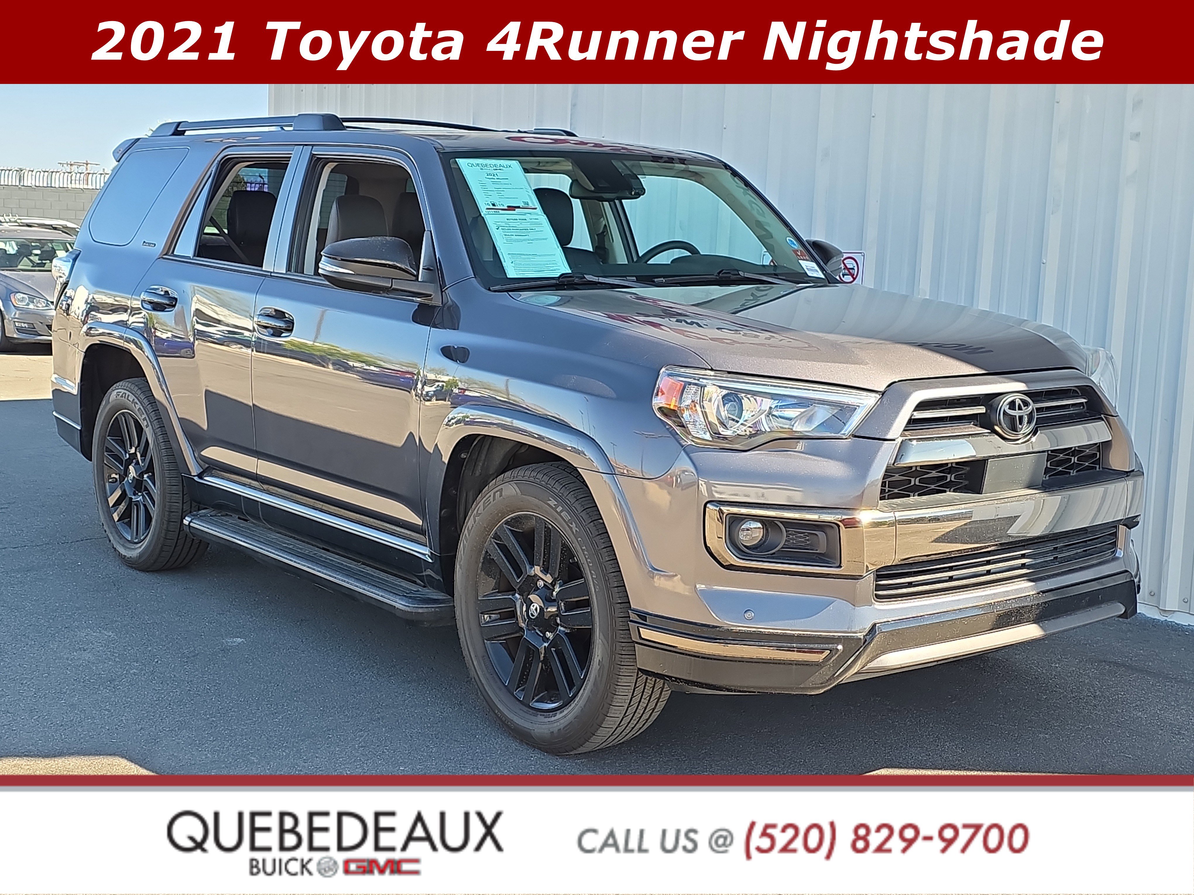 Used 2021 Toyota 4Runner Nightshade w/ Wilderness Package (TMS)
