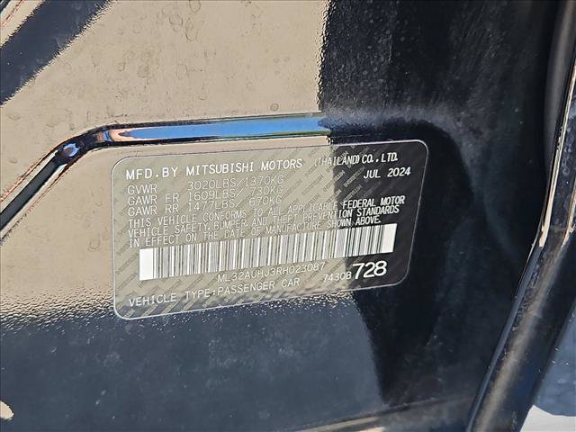 Used 2024 Mitsubishi Mirage ES FWD image 23
