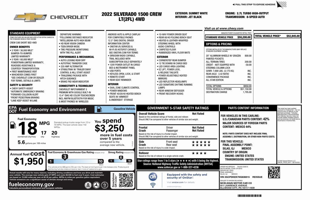 Used 2022 Chevrolet Silverado 1500 LT image 4