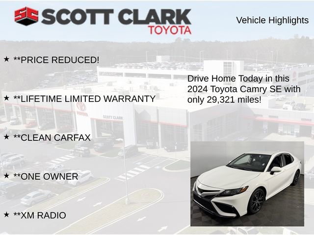 Used 2024 Toyota Camry SE w/ Convenience Package image 12