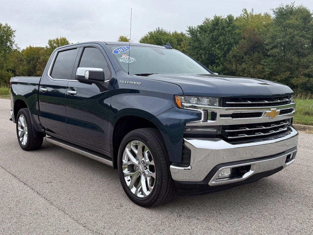 Used 2021 Chevrolet Silverado 1500 LTZ w/ LTZ Premium Package AWD/4WD image 1