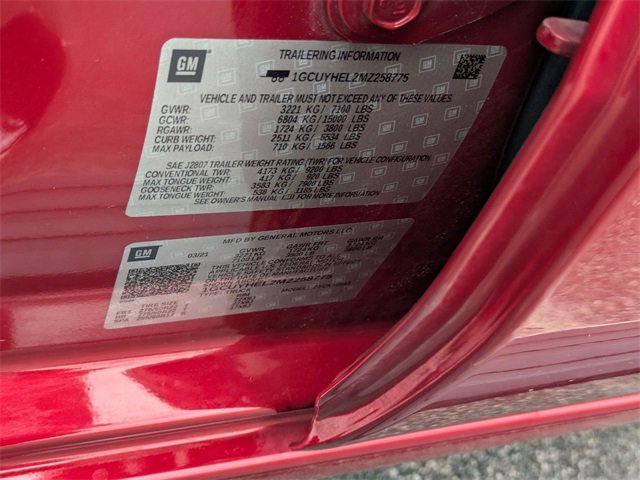 Used 2021 Chevrolet Silverado 1500 High Country w/ Technology Package image 42