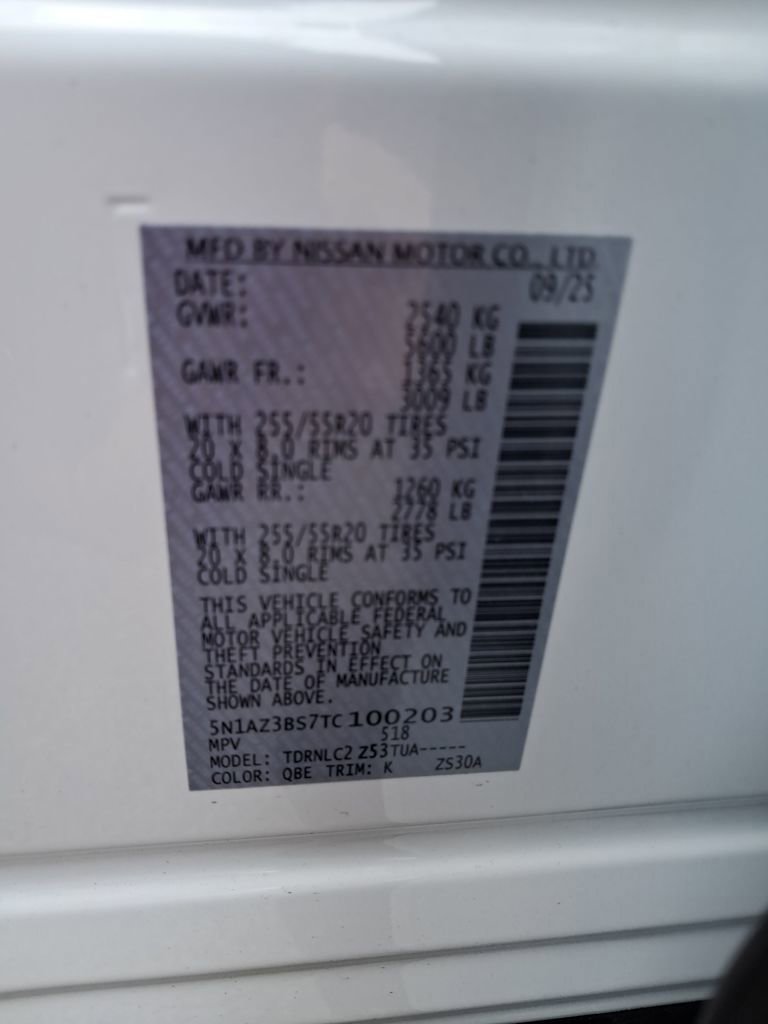 New 2026 Nissan Murano SV image 49