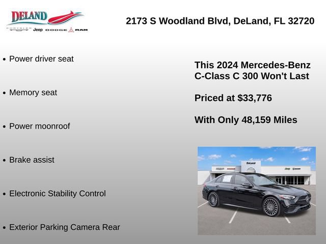 Used 2024 Mercedes-Benz C 300 Sedan image 8