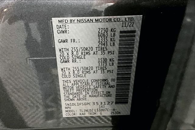 Used 2023 INFINITI QX60 Luxe w/ Cargo Package image 42