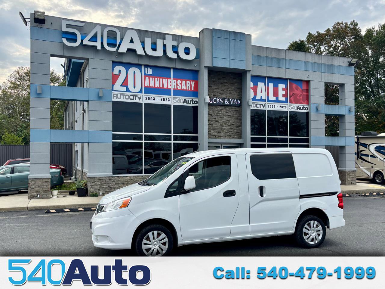Used 2020 Nissan NV200 SV w/ Sliding Glass Door Package