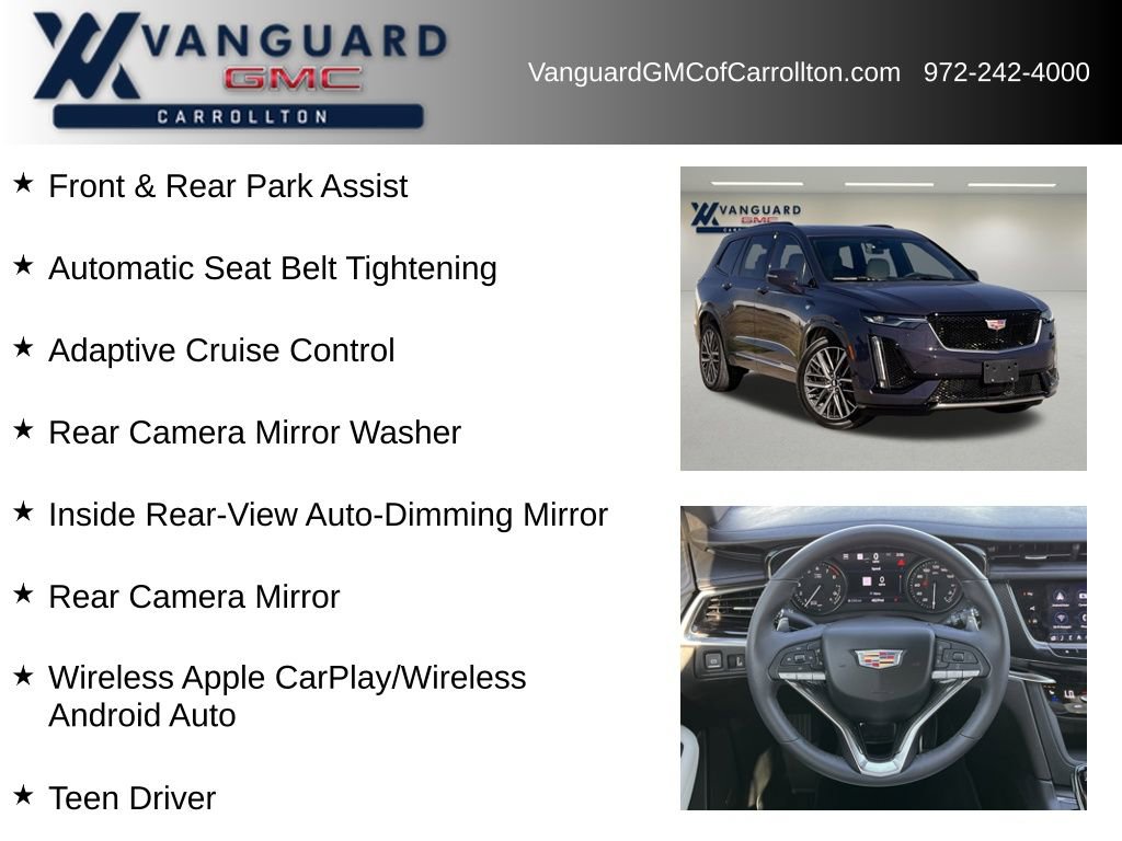 Used 2025 Cadillac XT6 Sport w/ Technology Package image 12