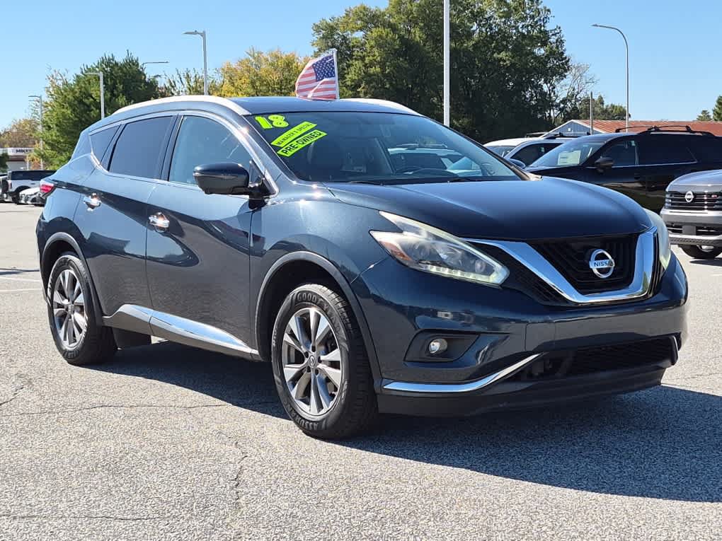Used 2018 Nissan Murano SL w/ Moonroof Package AWD/4WD image 2