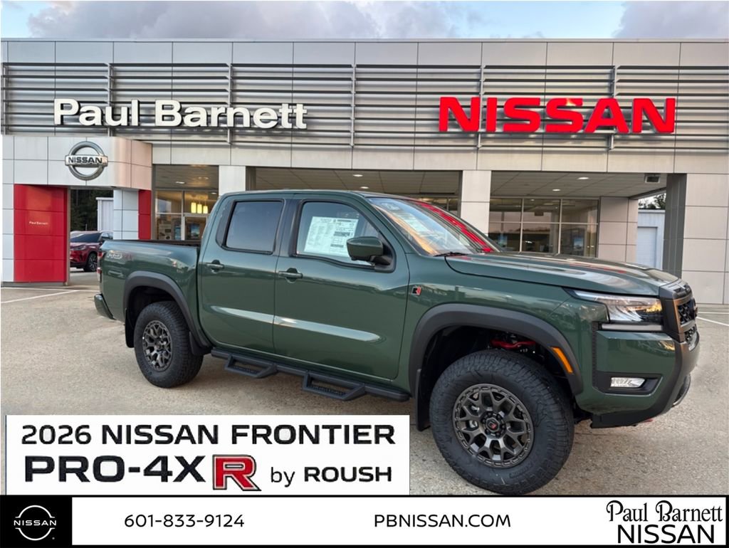 New 2026 Nissan Frontier PRO-4X