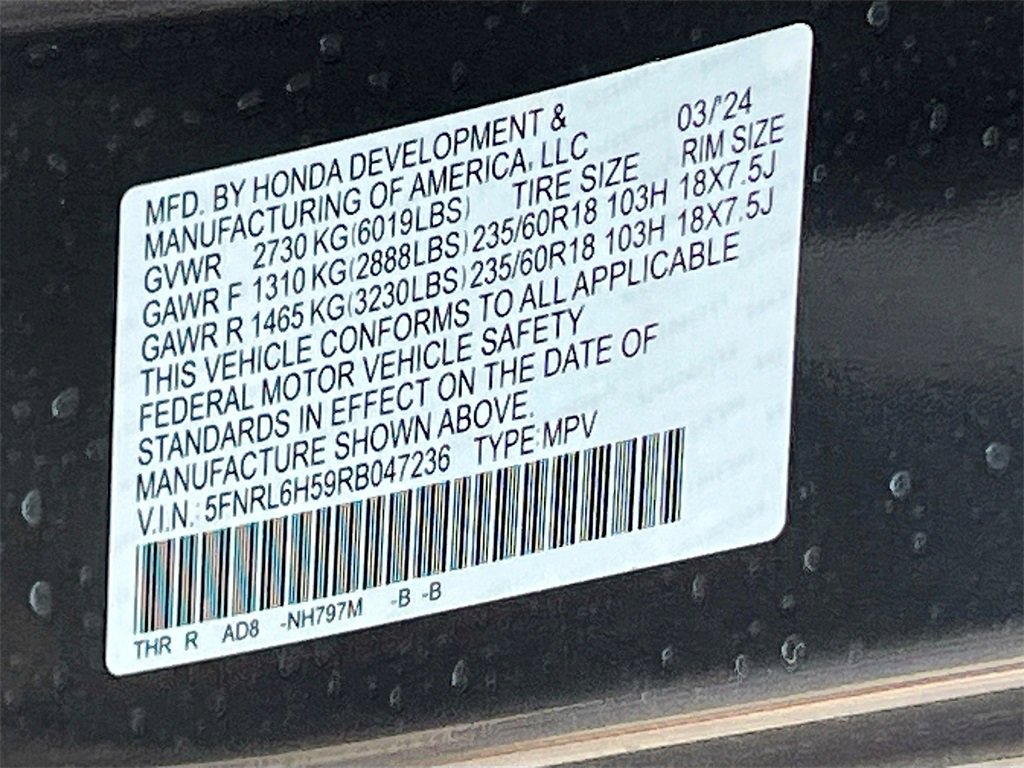 Used 2024 Honda Odyssey EX image 31