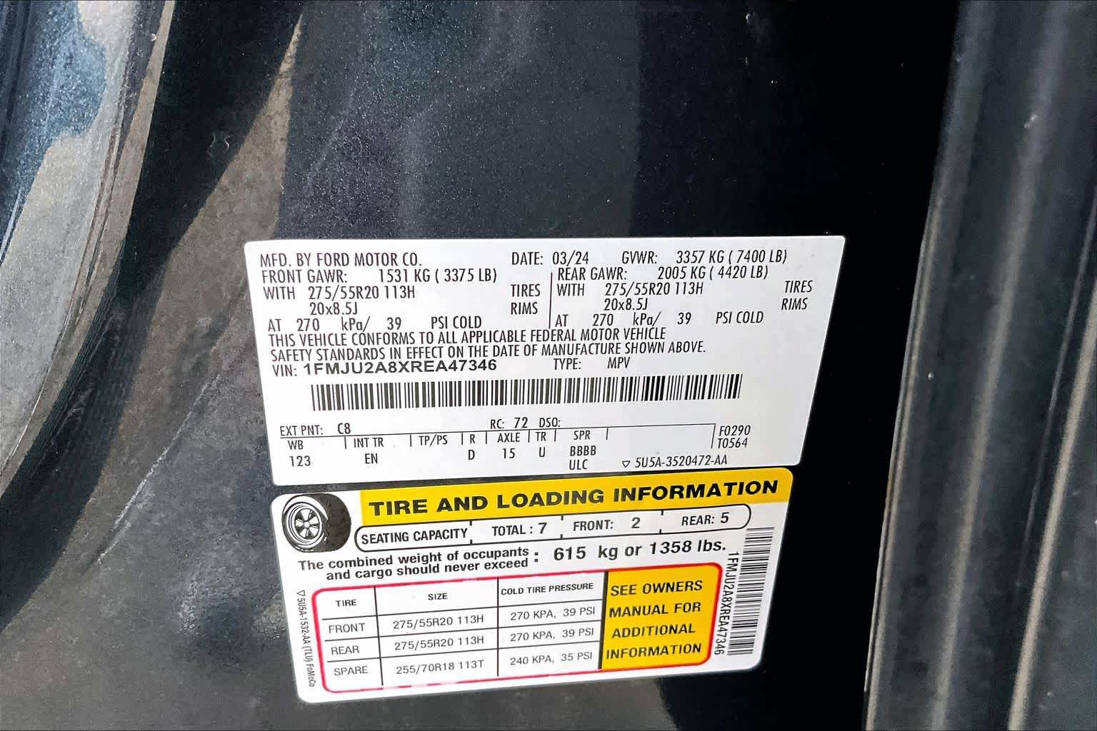 Used 2024 Ford Expedition Limited AWD/4WD image 35