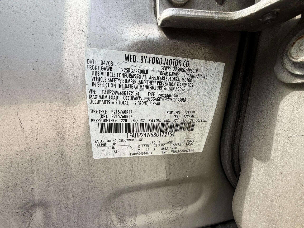 Used 2008 Ford Taurus SEL image 18