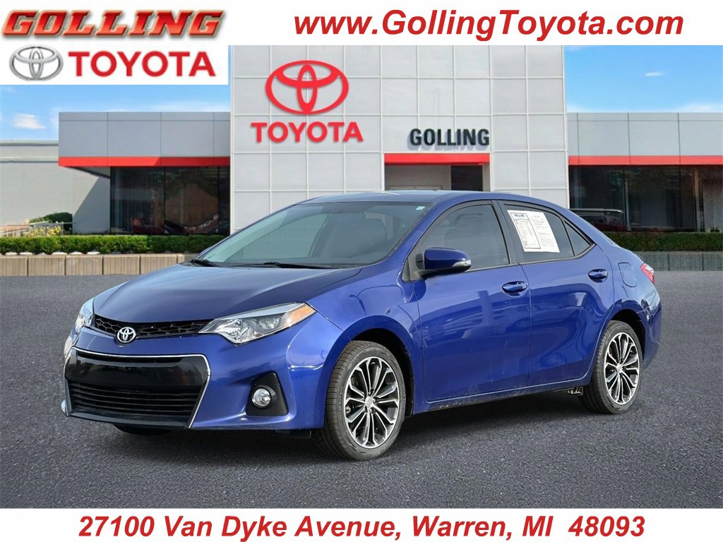 Used 2015 Toyota Corolla S image 1