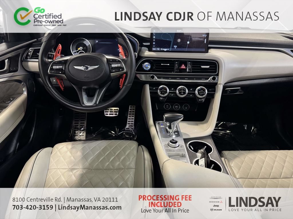 Used 2023 Genesis G70 3.3T w/ Sport Prestige Package AWD/4WD image 22