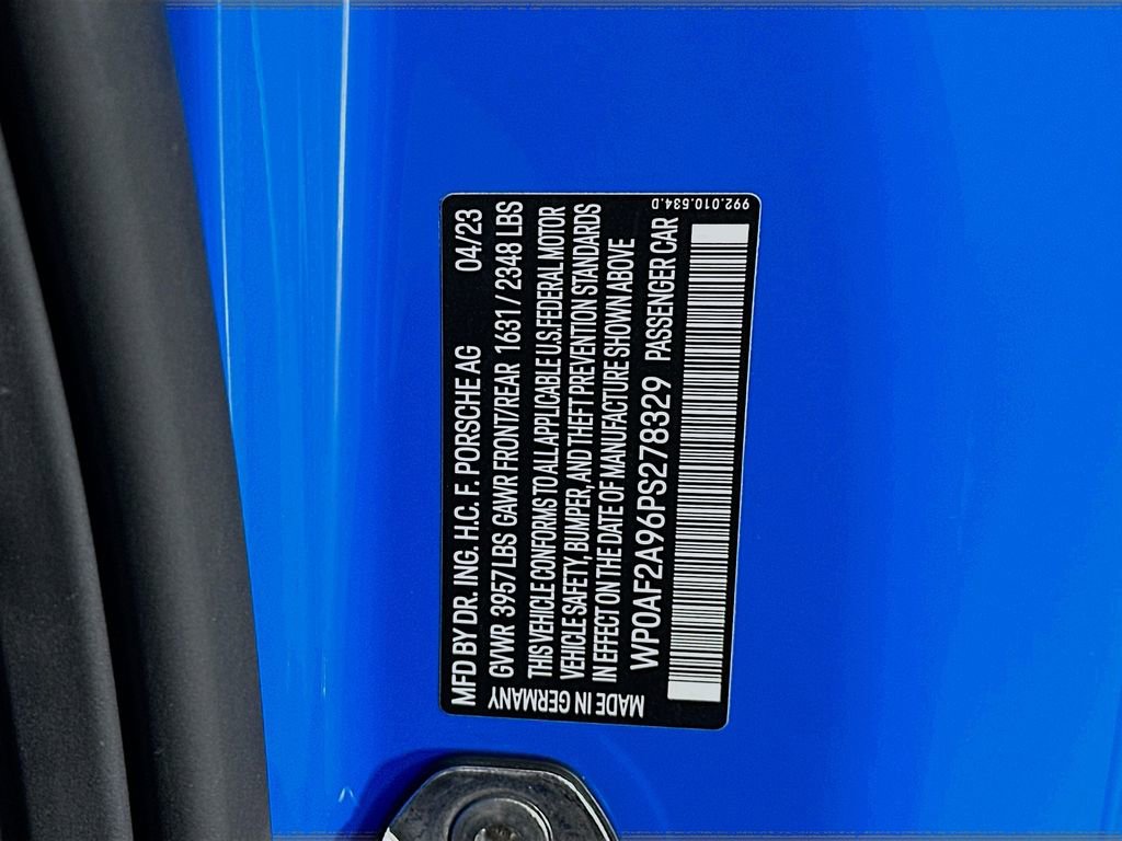 Certified 2023 Porsche 911 GT3 RS RWD image 29