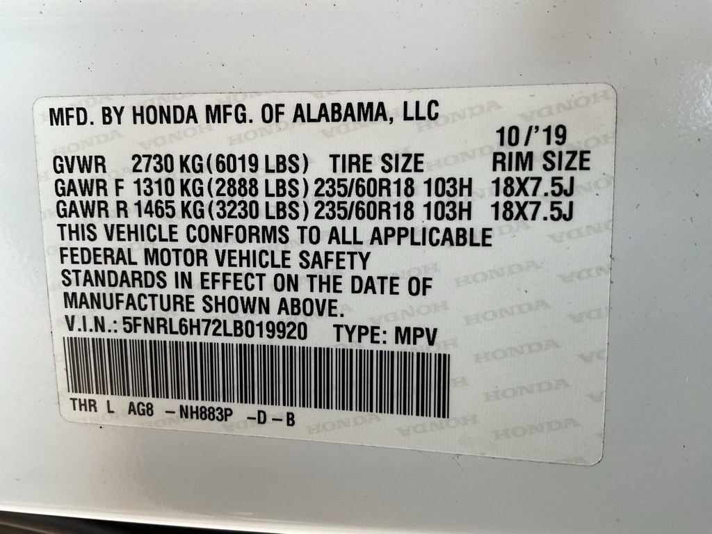 Used 2020 Honda Odyssey EX-L image 35