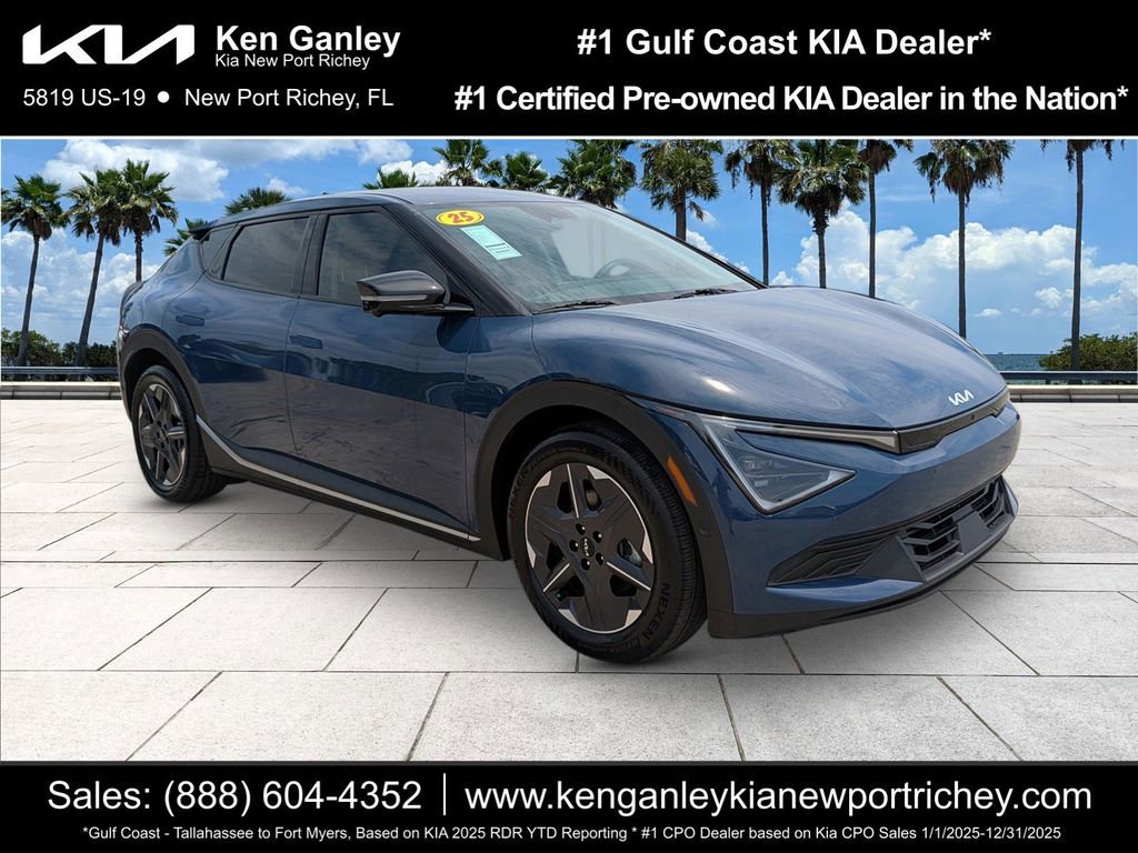 Certified 2025 Kia EV6 Light w/ Light LR Technology Package RWD image 1