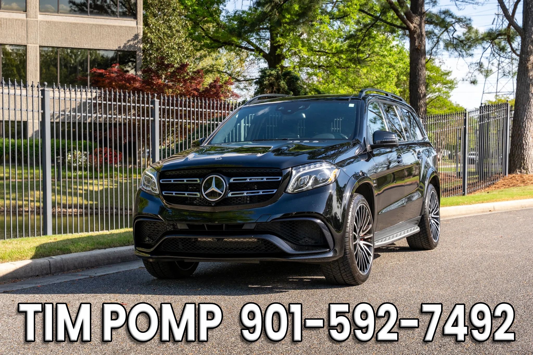 Used 2018 Mercedes-Benz GLS 63 AMG 4MATIC w/ AMG Night Styling Package image 2