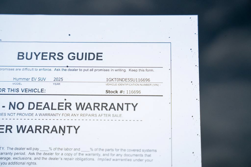 Used 2025 GMC Hummer EV 2X AWD/4WD image 55