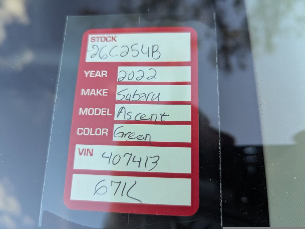 Used 2022 Subaru Ascent Onyx Edition image 5