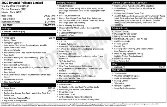 Used 2020 Hyundai Palisade Limited image 10