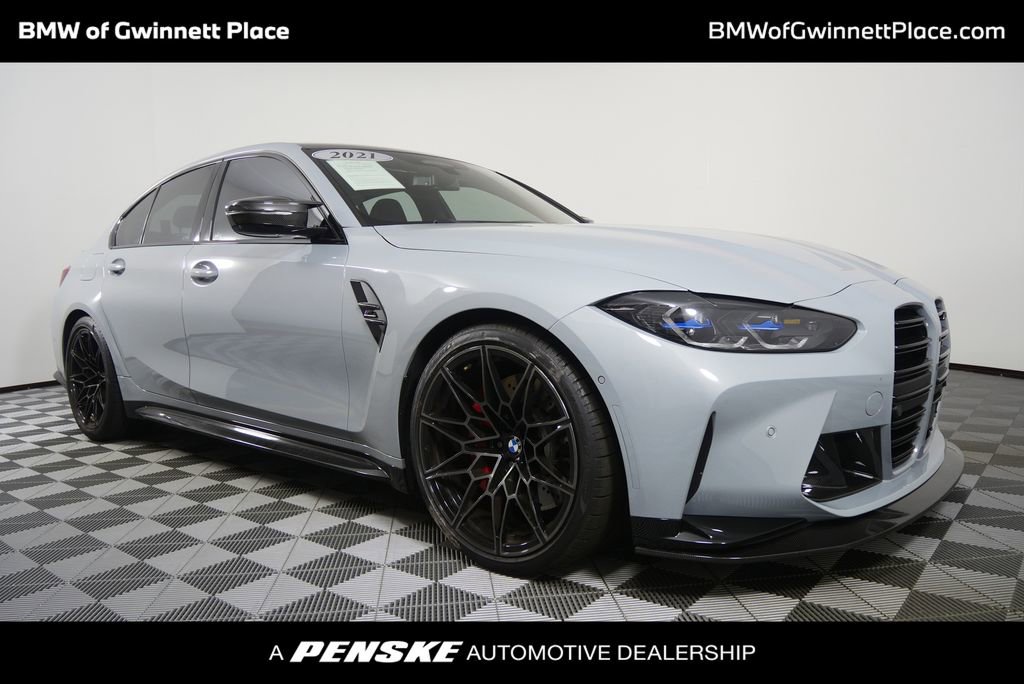Used 2021 BMW M3 Competition w/ M Carbon Exterior Package