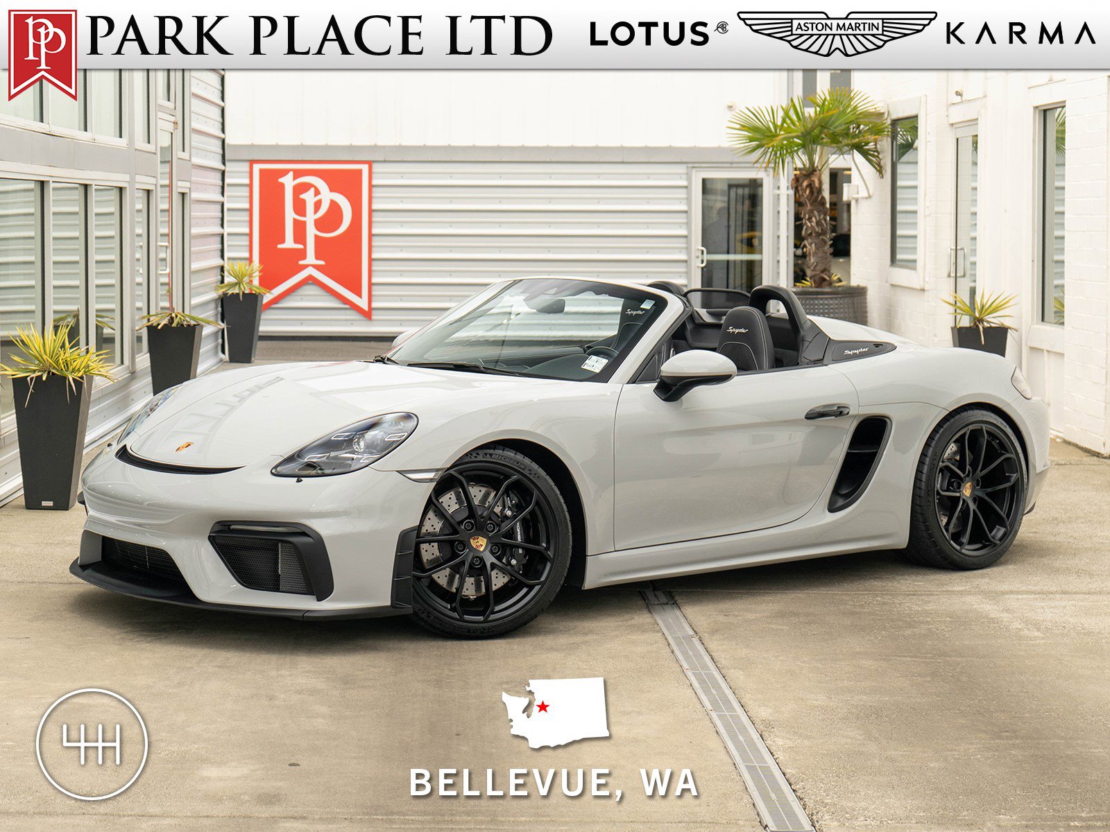 Used 2022 Porsche 718 Boxster Spyder w/ Light Design Package RWD image 1