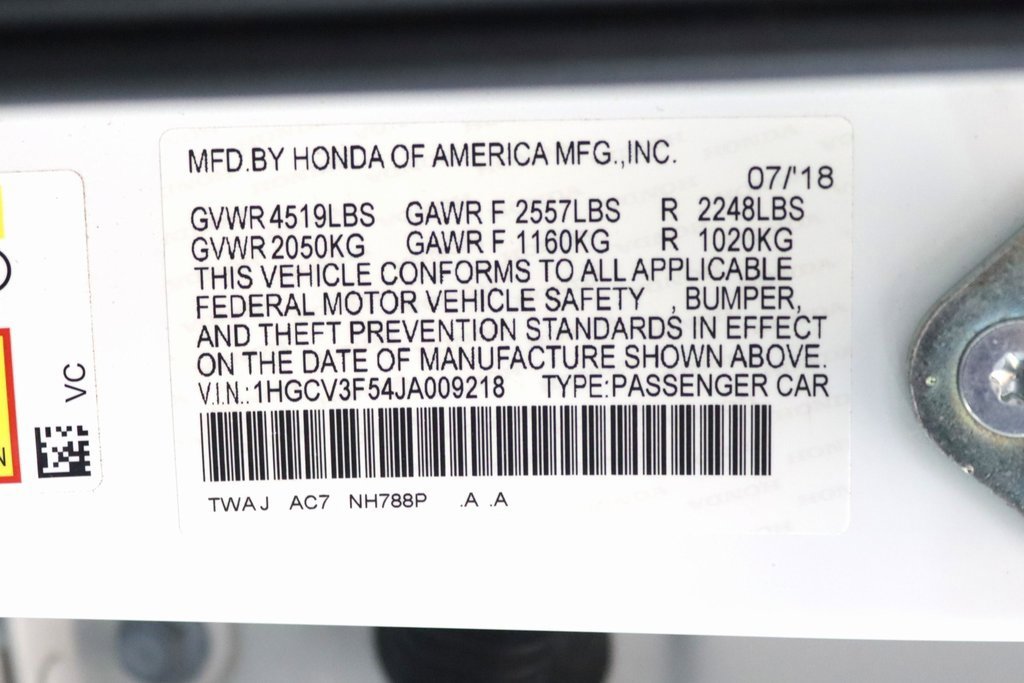 Used 2018 Honda Accord EX-L image 26