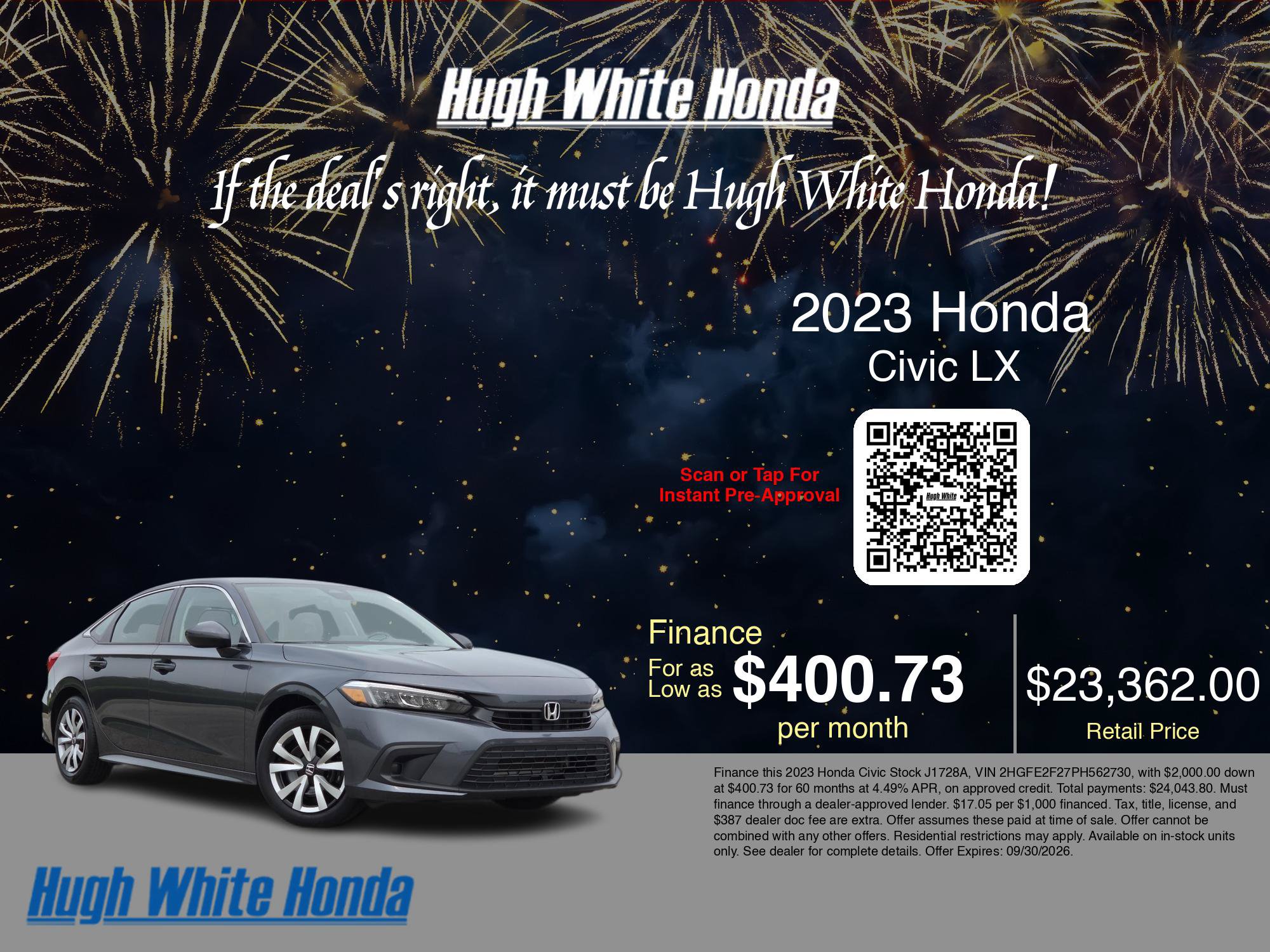 Used 2023 Honda Civic LX image 34