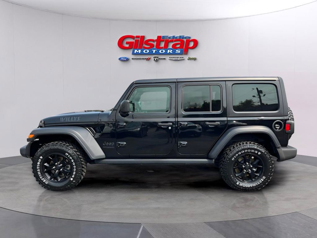 Used 2020 Jeep Wrangler Unlimited Willys image 3