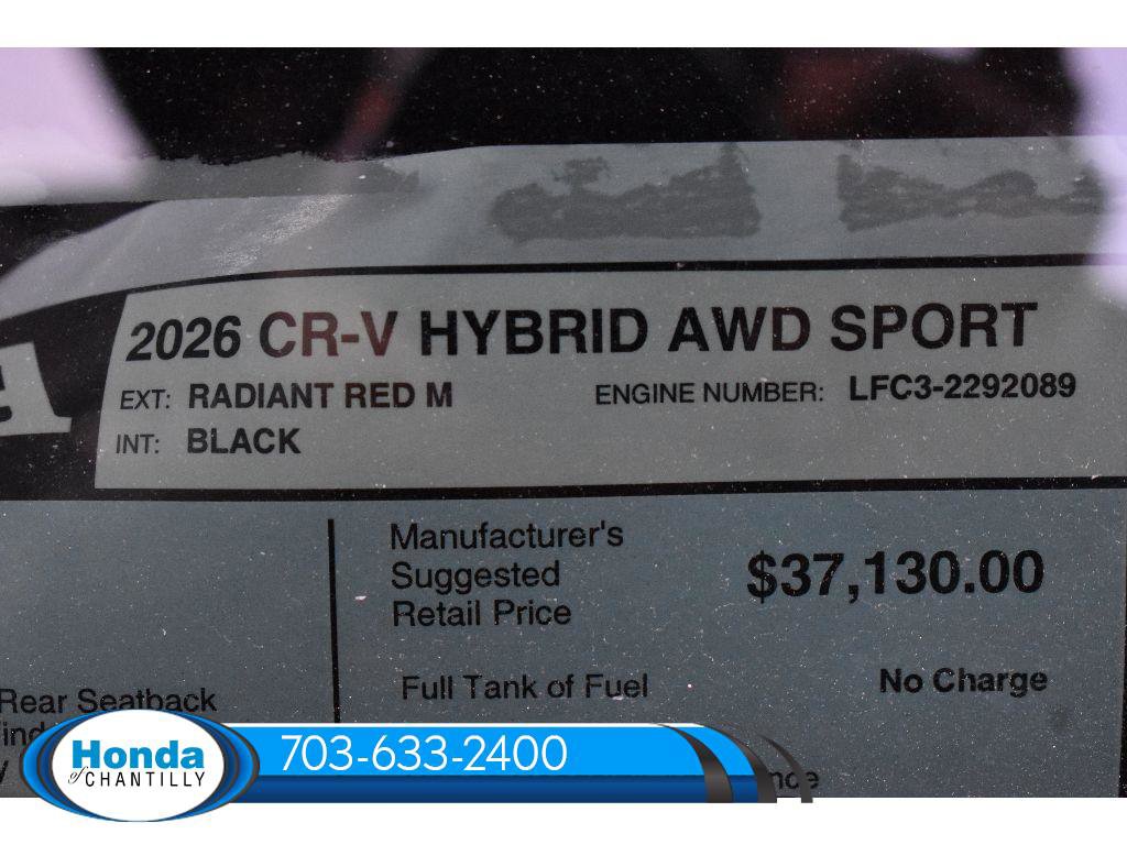 New 2026 Honda CR-V Sport image 36