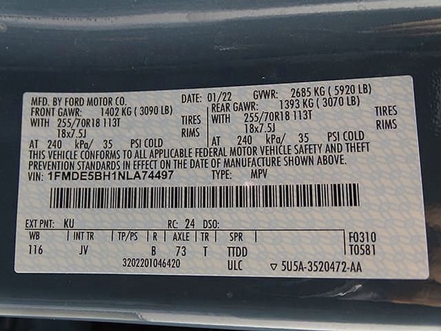 Used 2022 Ford Bronco Outer Banks image 18