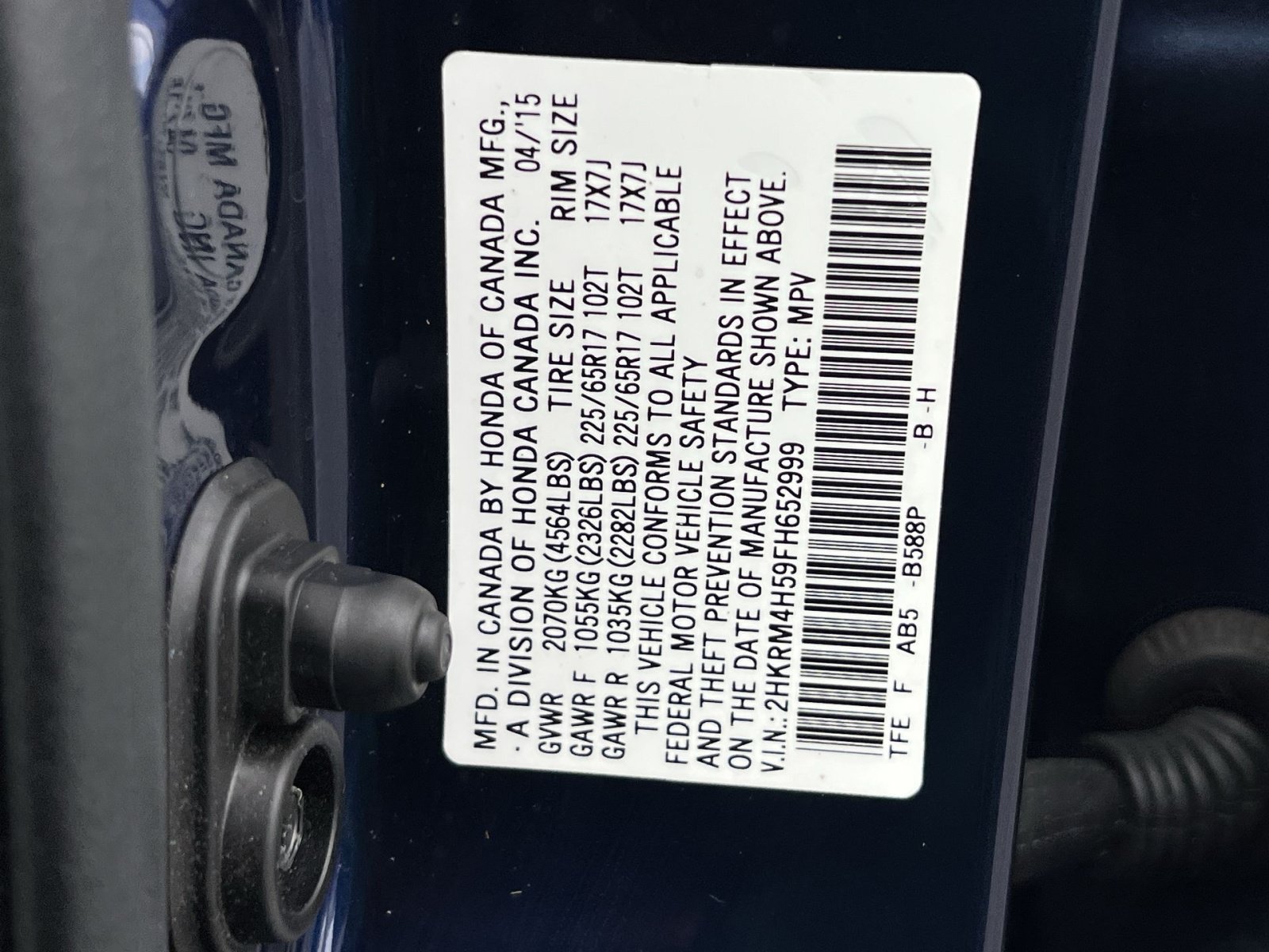 Used 2015 Honda CR-V EX image 39