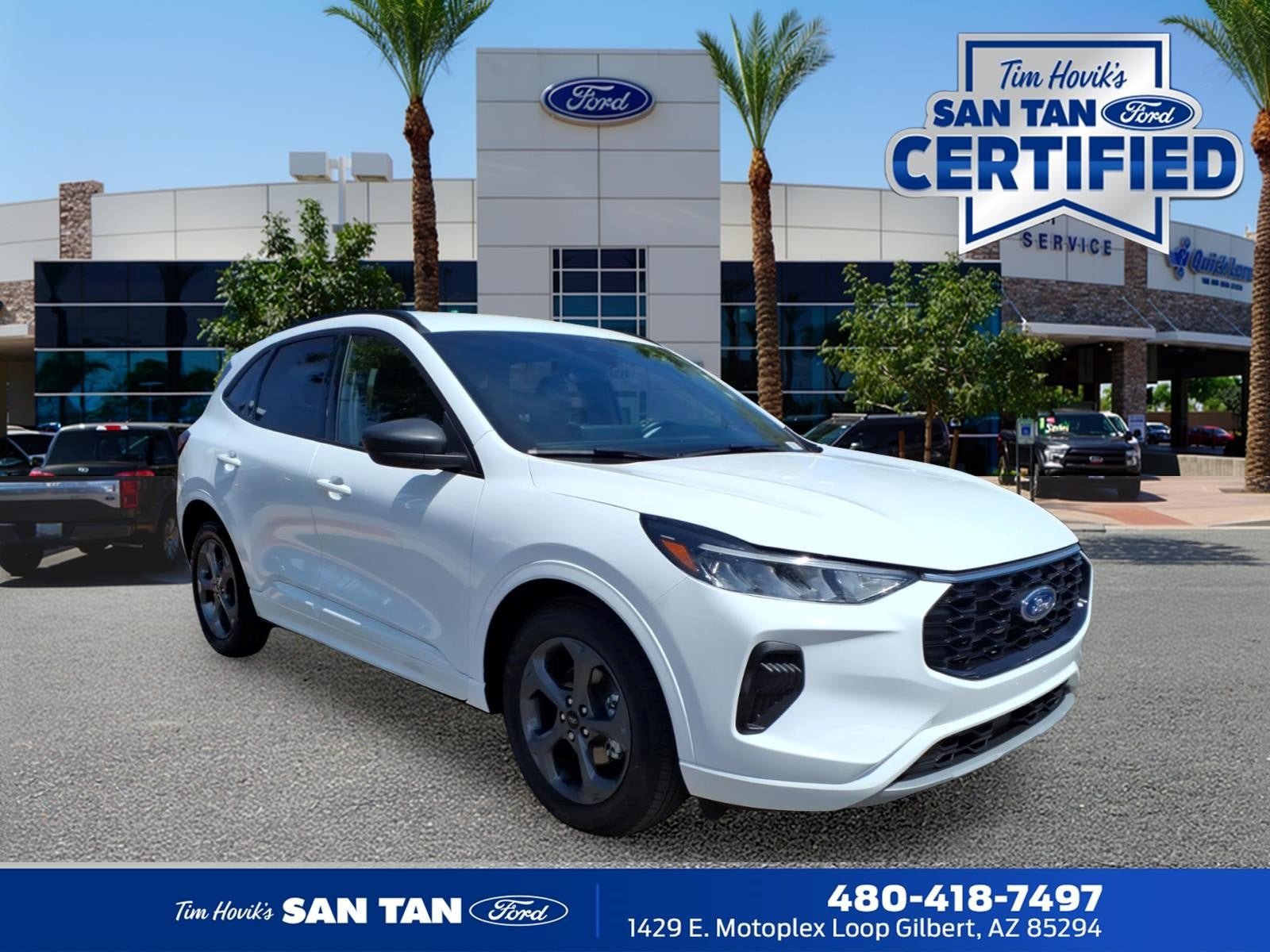 Certified 2023 Ford Escape ST-Line w/ Tech Pack #1 FWD image 1