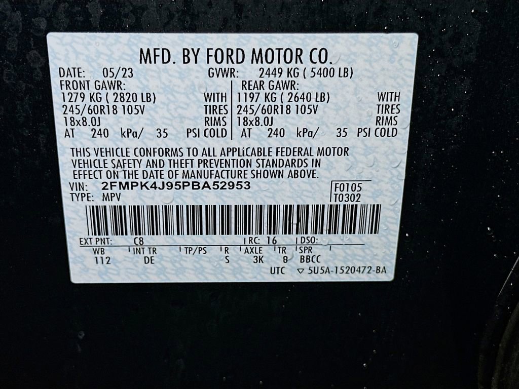 Certified 2023 Ford Edge SEL w/ Convenience Package AWD/4WD image 24
