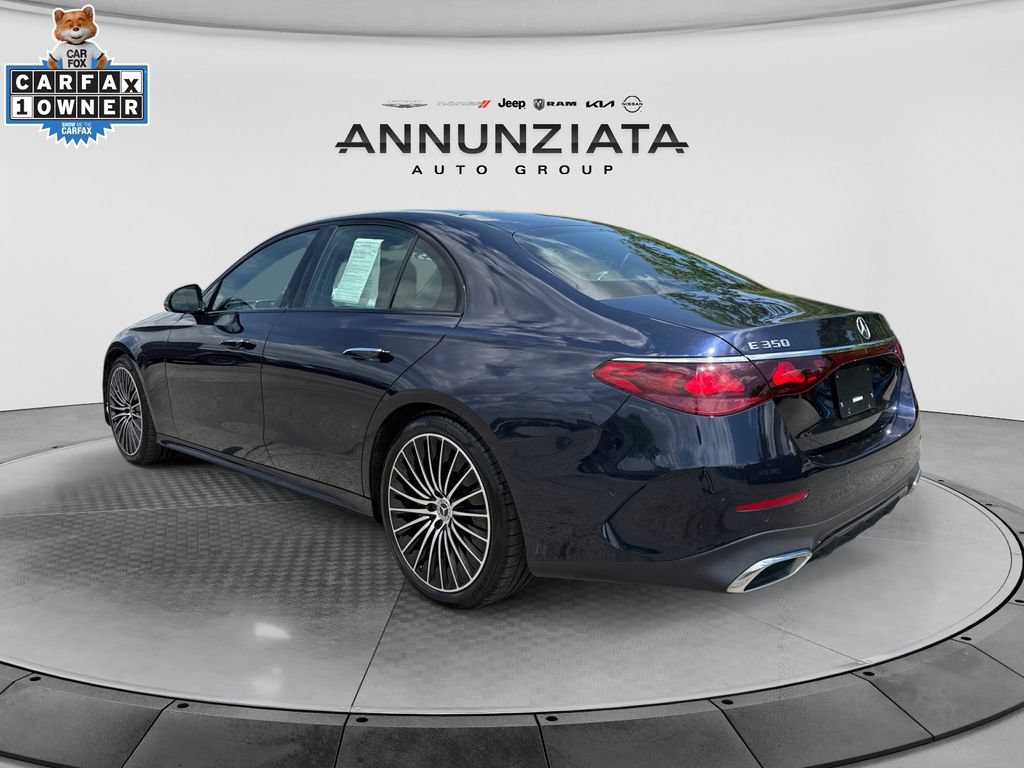 Used 2025 Mercedes-Benz E 350 4MATIC Sedan image 3