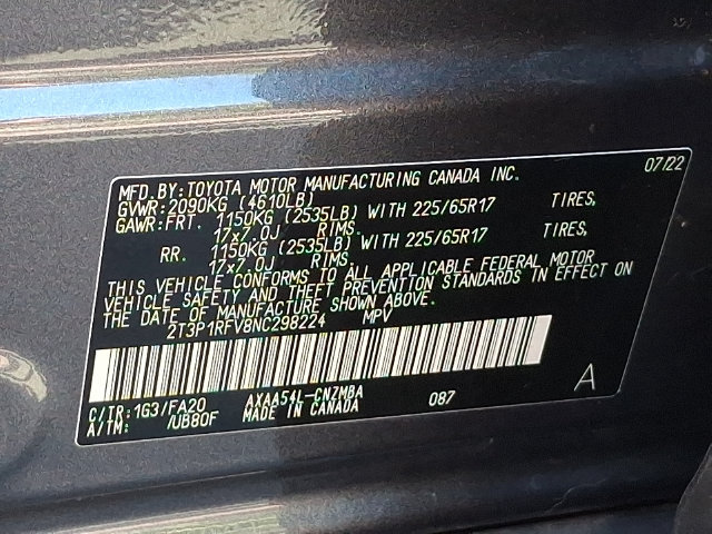 Used 2022 Toyota RAV4 XLE AWD/4WD image 27