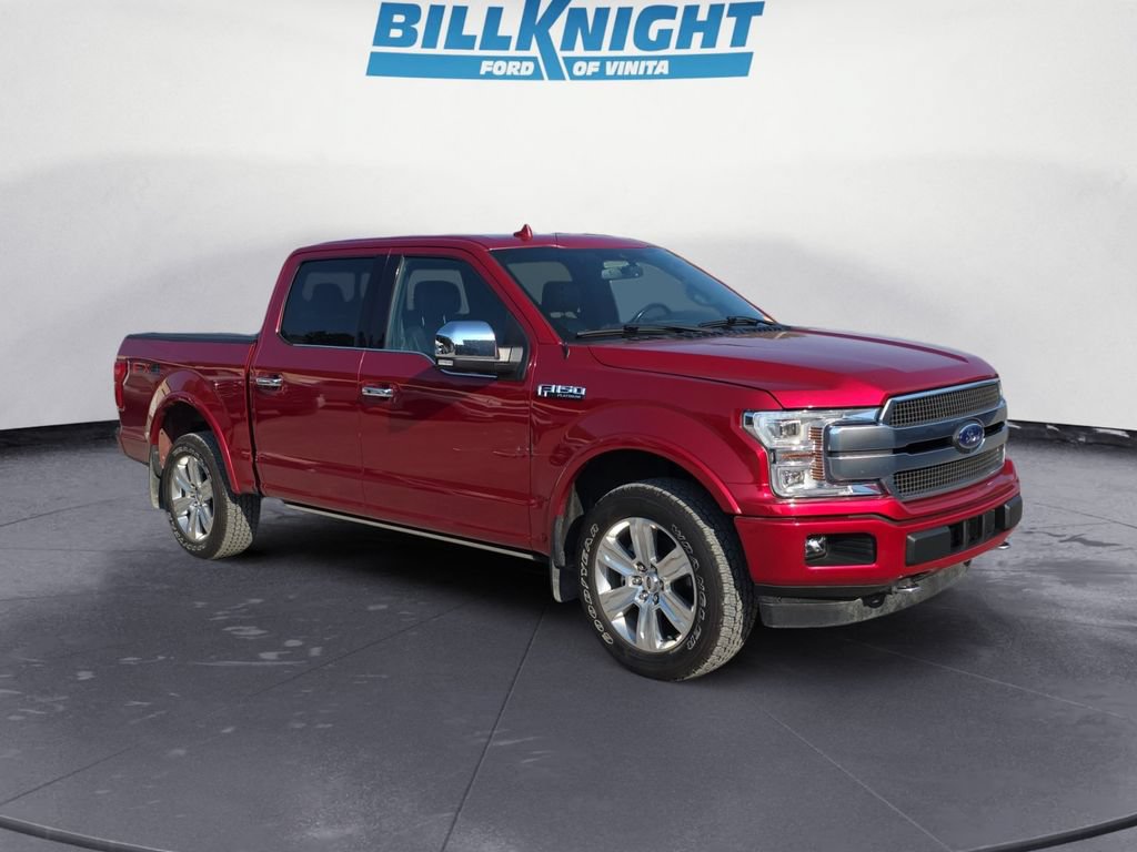 Used 2020 Ford F150 Platinum w/ Technology Package AWD/4WD image 7